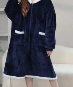 Peignoir Femme Polaire Zippé Peignoir Femme Polaire Zippé