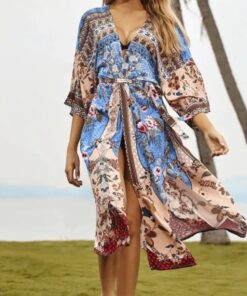 Kimono Femme Coton