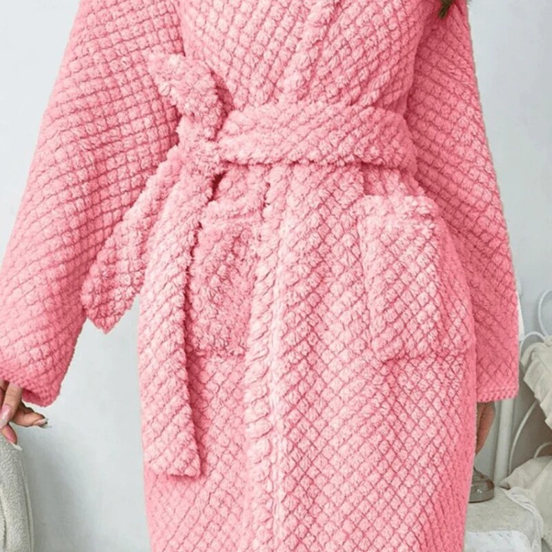 Peignoir Femme Bain Ros Peignoir Femme Bain Ros – Image 3