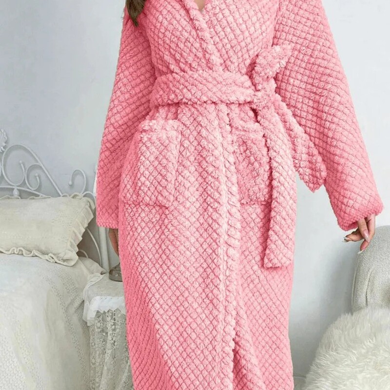 Peignoir Femme Bain Ros Peignoir Femme Bain Ros – Image 2