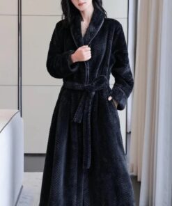 Peignoir Femme Noir Peignoir Femme Noir