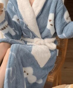 Peignoir Femme Robe de Chambre Peignoir Femme Robe de Chambre