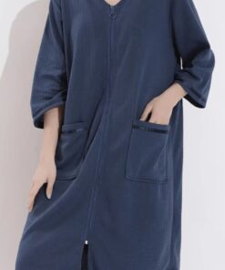 Peignoir Fermeture Éclair Peignoir Fermeture Éclair