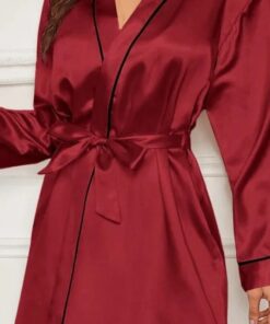 Peignoir Femme Satin Peignoir Femme Satin